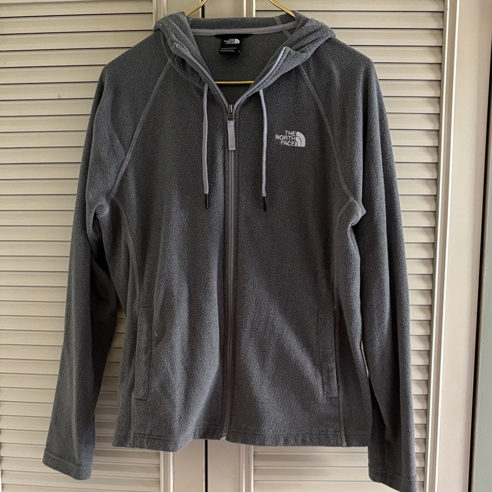 The North Face Charcoal Full-Zip Hoodie